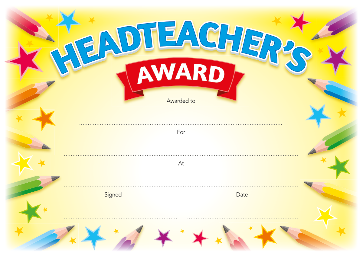 Printable Awards For Teachers
