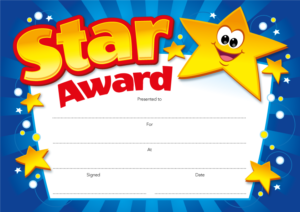 Star Award Certificate Free Download - Free For Schools