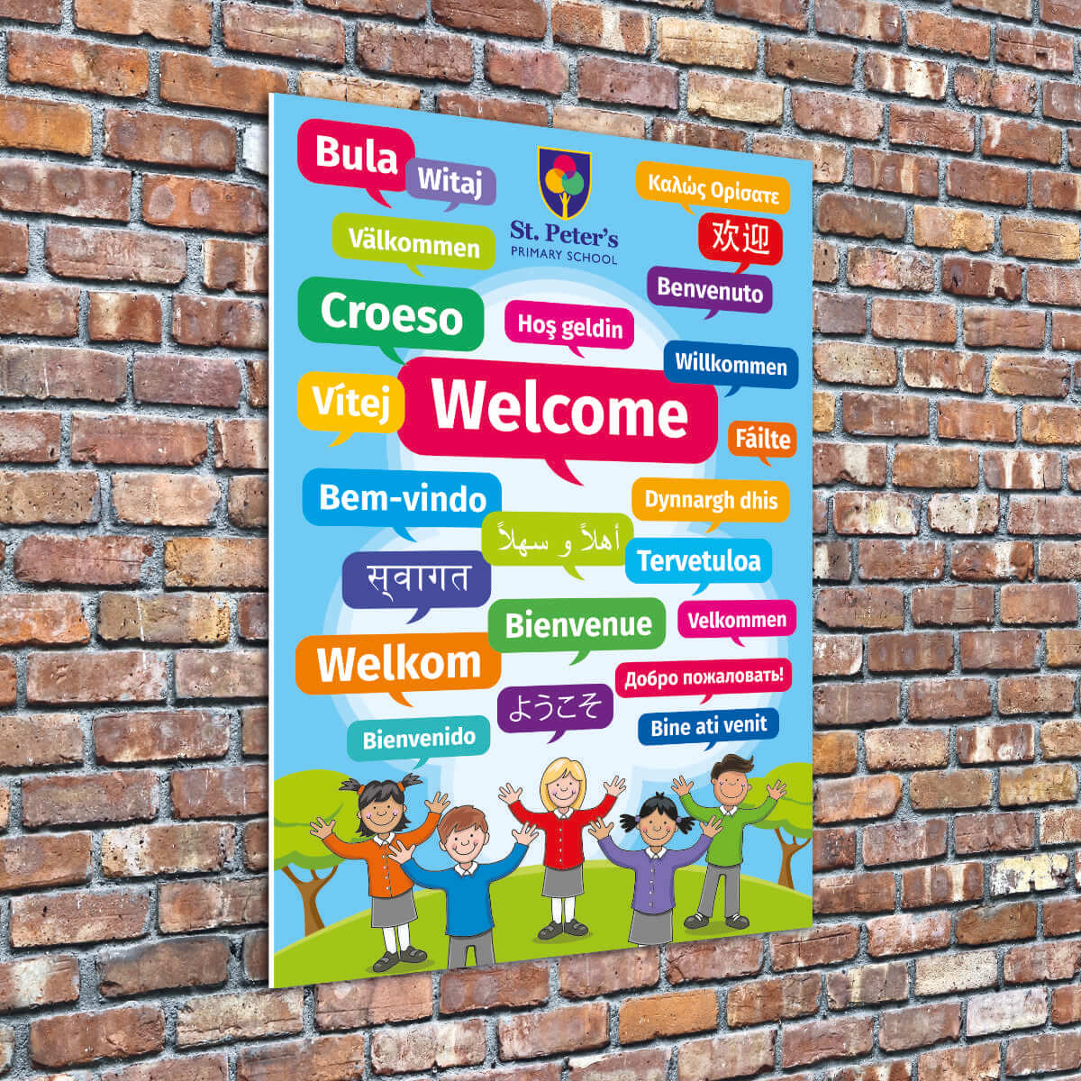 Welcome In Different Languages Printable - Printable World Holiday