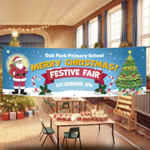 Christmas Banner for Schools